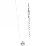 Подвеска на шею на леске «Emerald - Классика», цвет серебро и золото, d-0.7мм