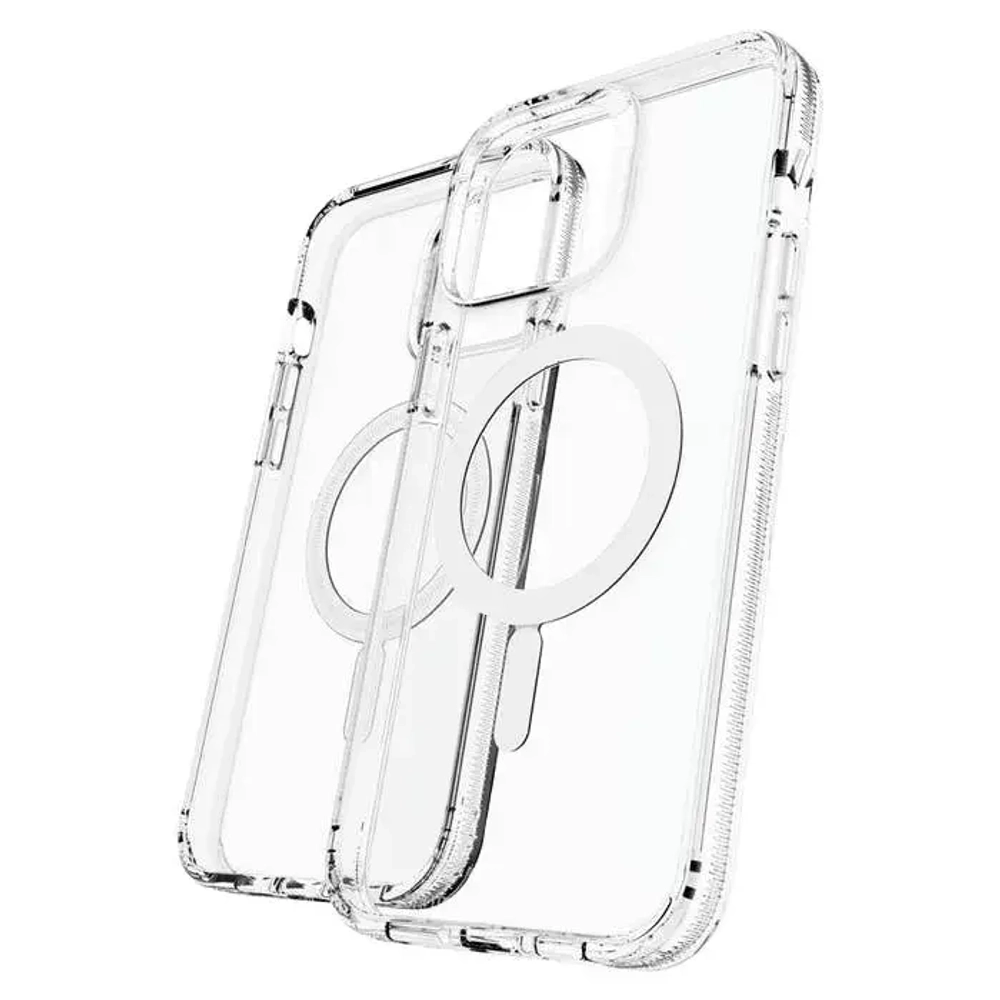 Чехол-накладка Zagg Clear Snap Magsafe для iPhone 14 Plus пластиковый (прозрачный)