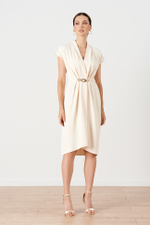 51681 Платье женское (сливочный)