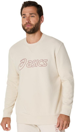 Мужская теннисная кофта Asics Sweat Shirt - Бежевый