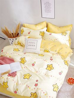 Пододеяльник Сказка "Летние звезды/Летние звезды" 2-сп 175х215 см на молнии , перкаль