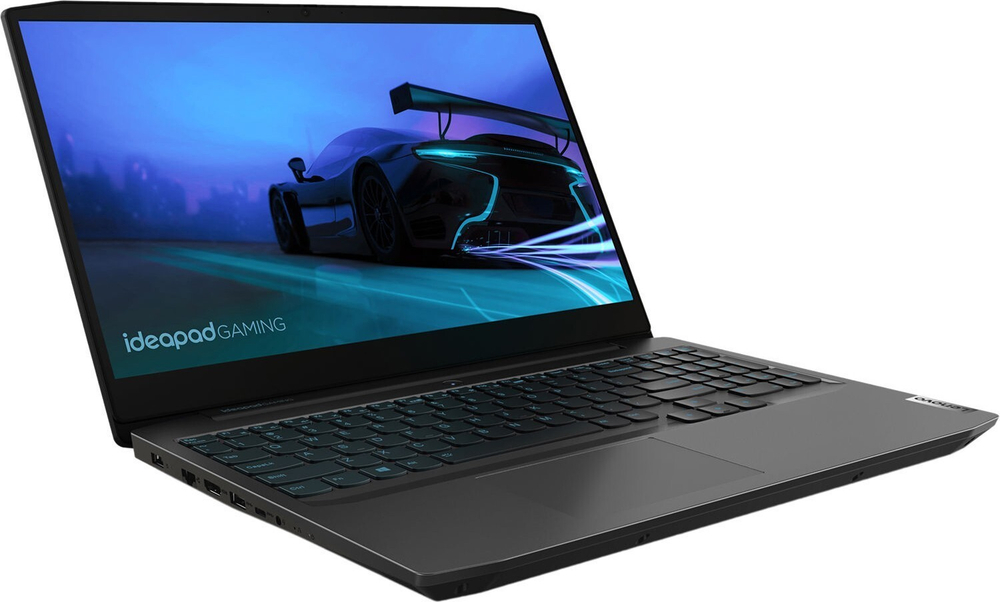 Ноутбук Lenovo IdeaPad Gaming 3-15 / i5-10300H / 8Gb / SSD 512Gb / nV GTX1650Ti 4Gb / 15,6 FHD IPS / BT Cam / No OS /Синий 81Y40099RK