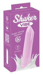 Сиреневая вибропуля Shaker Vibe - 10,2 см. (Цвет: сиреневый)