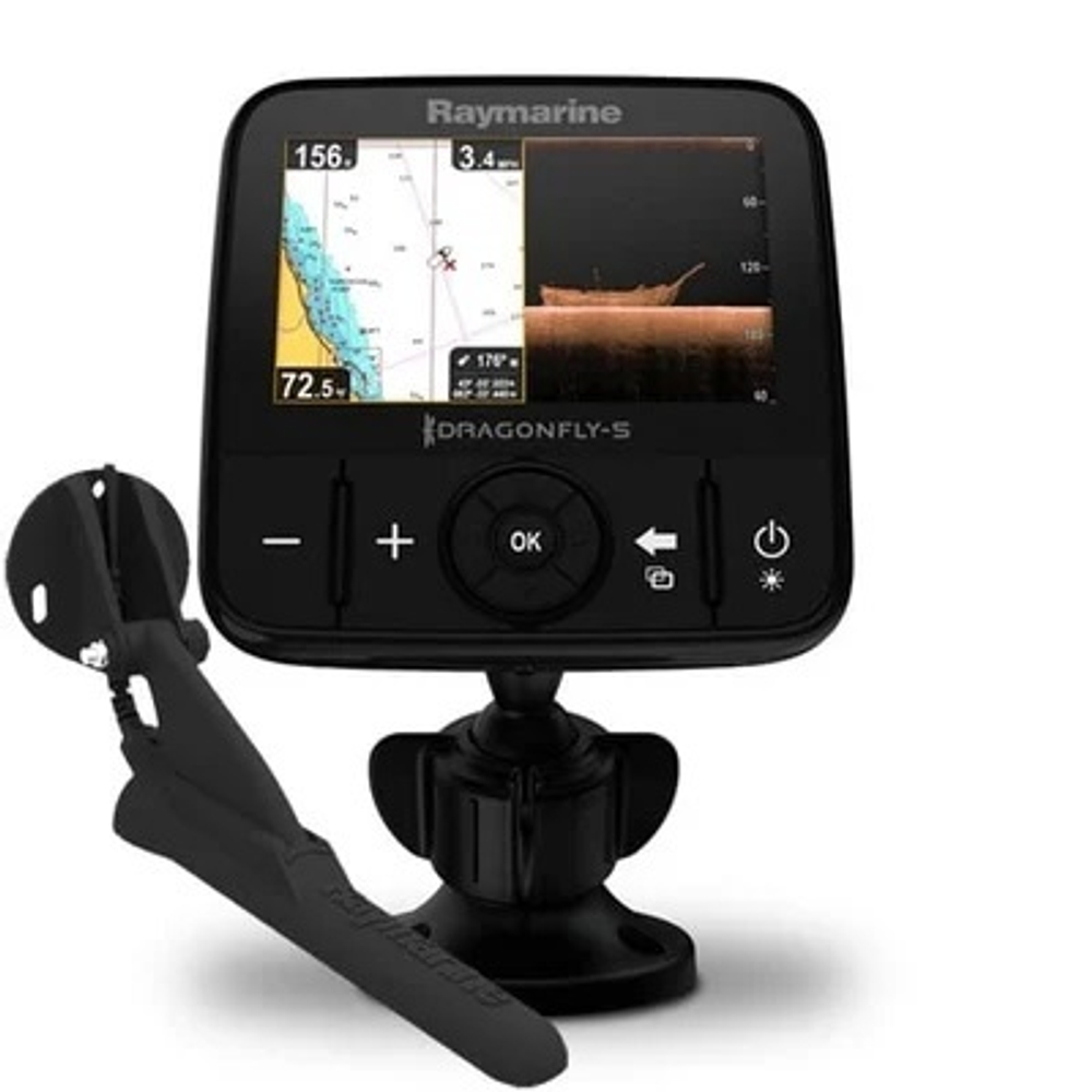 Эхолот Raymarine Dragonfly-5 PRO (CHIRP эхолот с GPS навигатором)