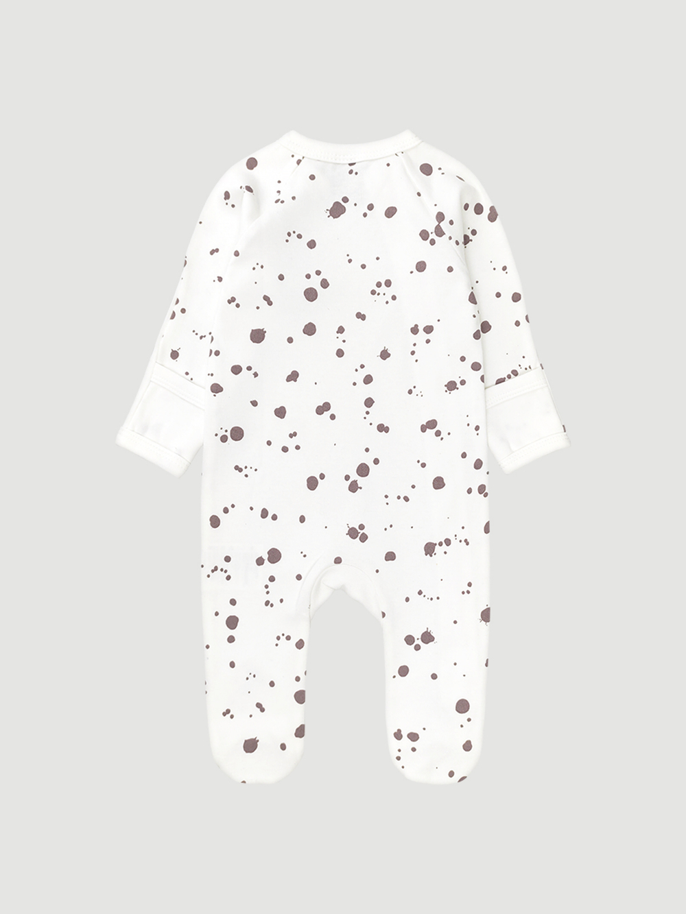 Комбинезон Mjölk Sleep and Play Кляксы, с рукавом реглан