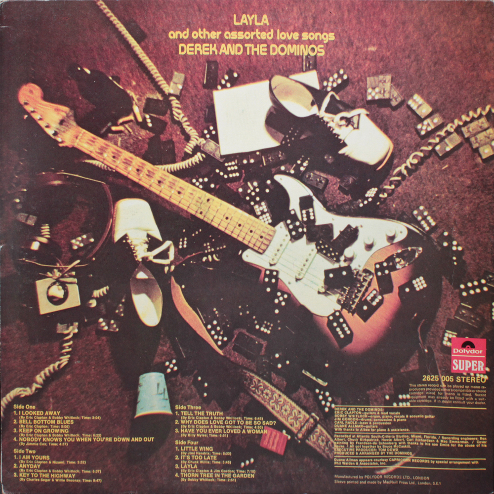 Derek & The Dominos / Layla And Other Assorted Love Songs (2LP)