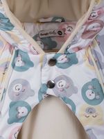 Комбинезон зимний с закрытой ножкой "Мишки" 0+