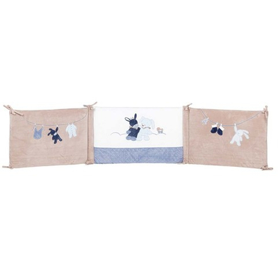 Бортик Nattou Alex & Bibou для кровати универсальный