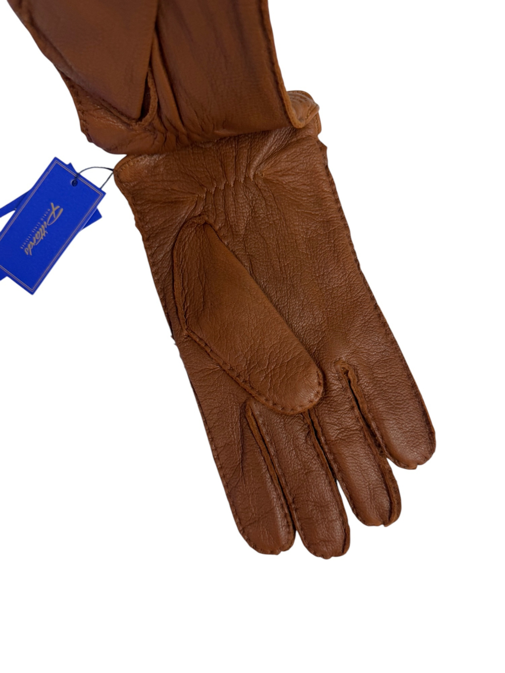 Перчатки. Мужские. Материал верха: Кожа оленя. Подклад: Трикотаж-шерсть. Наружний шов. 5 шт в упаковке.