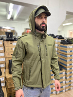 Куртка тактическая softshell олива
