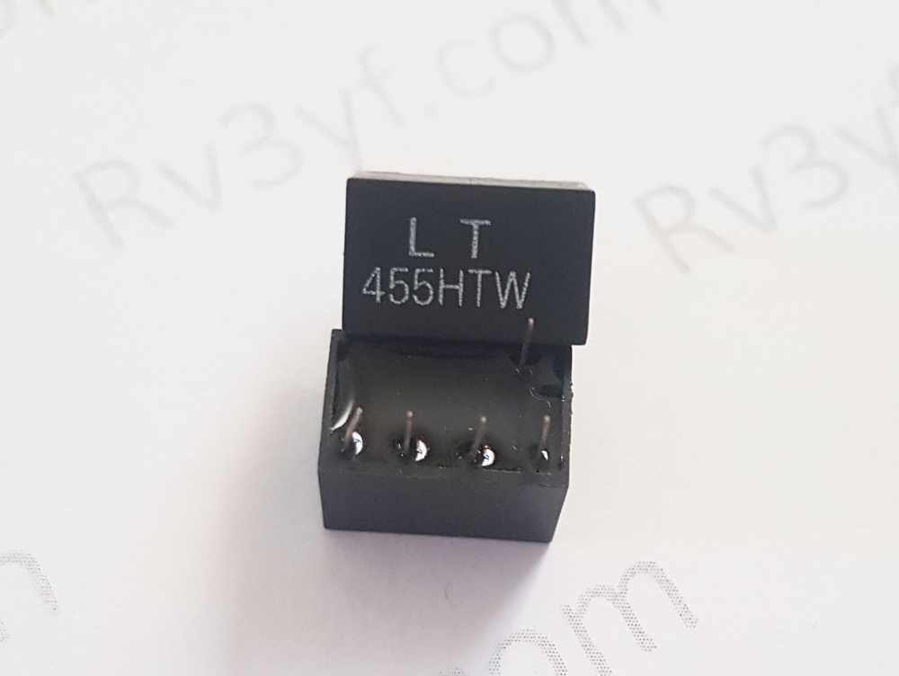 455кГц  LT455HW 5P(4P+1P) 6кГц пьезо-фильтр