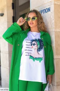 Костюм тройка HX-4695 Фабрика Моды