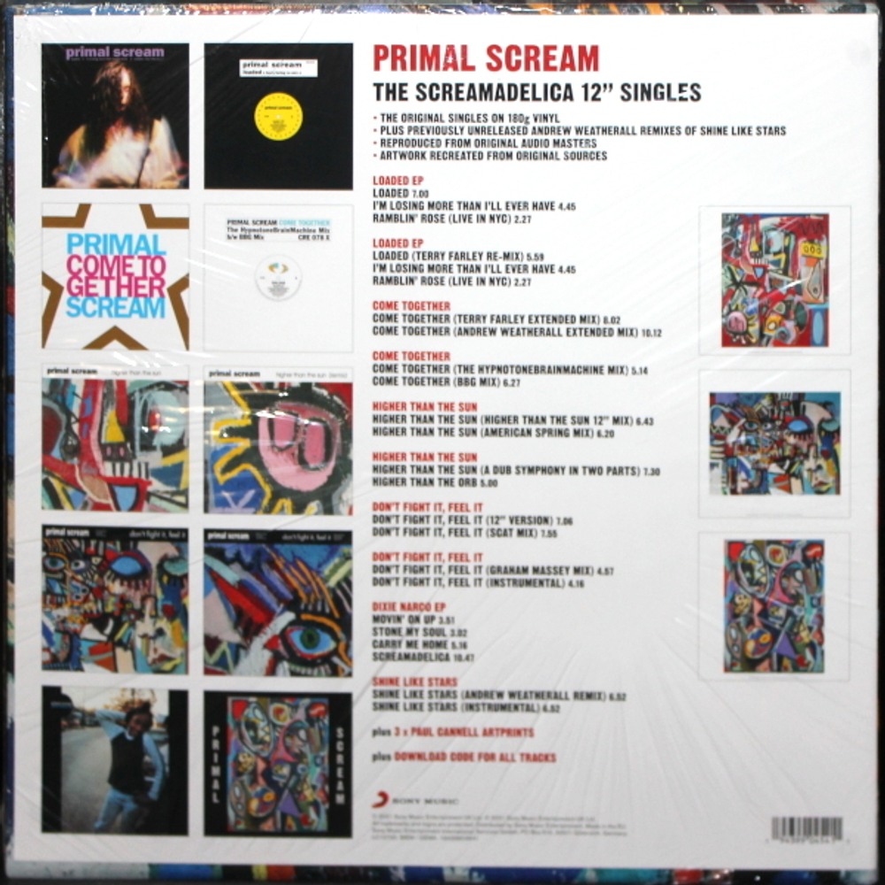 Primal Scream / Screamadelica (30th Anniversary Edition Box Set)(10x12" Vinyl Single)