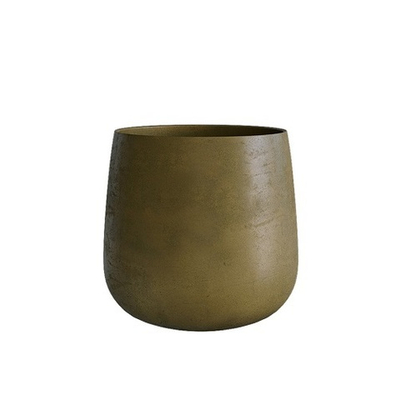 Кашпо Concretika Cone D24 H26 Avocado Green