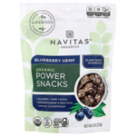 Navitas Organics, Organic Power Snacks, черника, конопля, 227 г (8 унций)