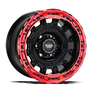 Диск колёсный литой BLACK MUD M530B с бедлоком R17 8,5 ET0 Matte Black W Beadlock Ring