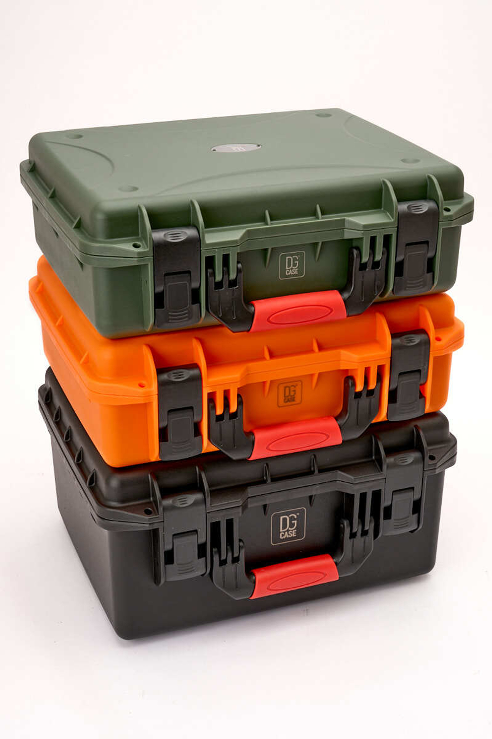 MEDIUM SIZE | Ударопрочный кейс DGCASE@80-02 ОЛИВКОВЫЙ Внутр. размеры 435*340*220мм