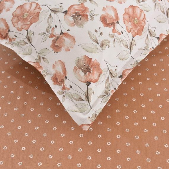 Нотман (красный) КПБ сатин 7Е