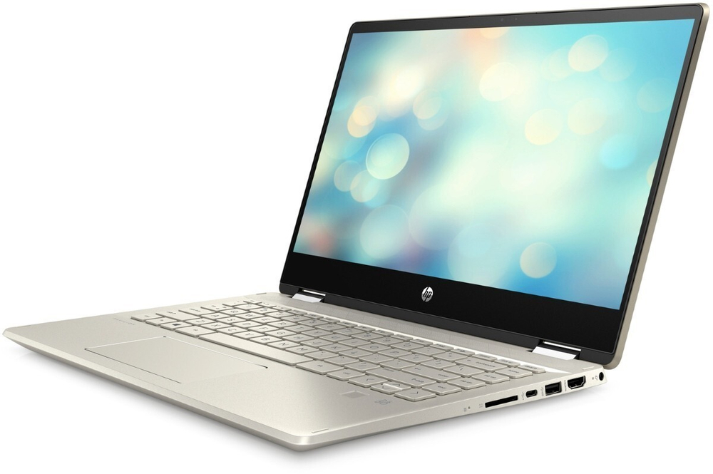 Ноутбук HP Pavilion x360 14-dh1015ur 14; 1920x1080 (Full HD) сенсорный/ Intel Core i5 10210U, 1600 МГц/ 8 Гб DDR-4/ 256 Гб SSD/ Intel UHD Graphics, Wi-Fi/ Bluetooth, Cam/ Windows 10 Home / серебристый 1B2Q9EA