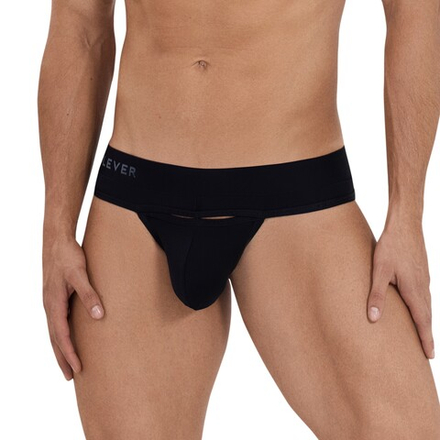 Мужские трусы стринги черные Clever Moda CELESTIAL THONG 114711