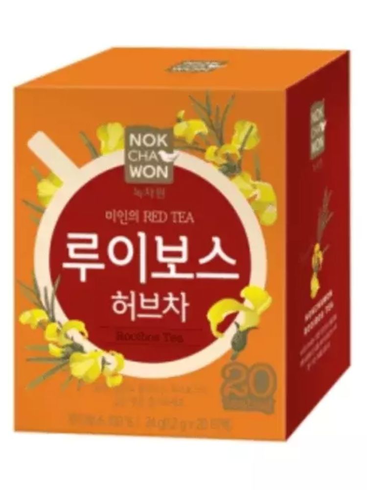 Чай красный ройбуш в пакетиках Nokchawon Rooibos 20 пак