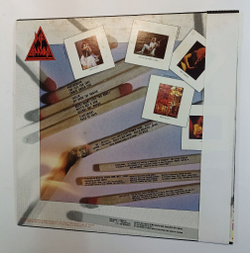 Винтажная виниловая пластинка Def Leppard Pyromania (Japan 1983)