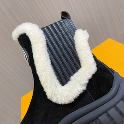 Louis Vuitton Ruby Flat Ankle Boots