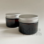 Банка, темное стекло, 50 мл