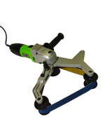 Трехроликовая ленточная шлифмашина для труб MY3016 SINICA, лента 40х760 мм