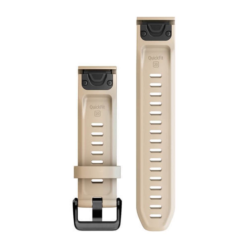 Ремешок сменный Garmin QuickFit Limestone Silicone Band, 20мм, 010-13102-08