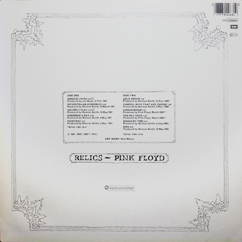 Pink Floyd / Relics (LP)