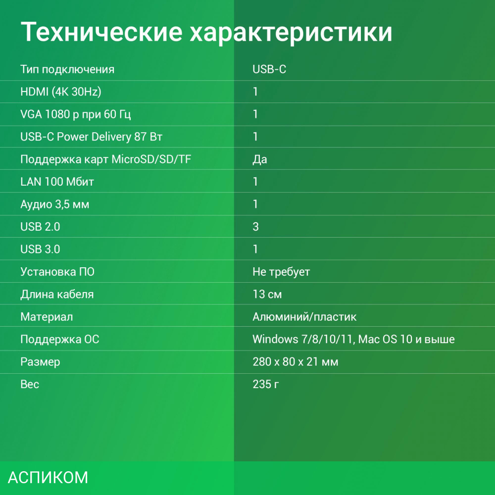 Док-станция Digma DS-950