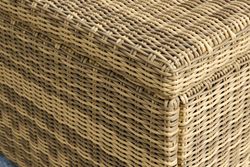 Порту, сундук водонепроницаемый из искусственного ротанга, цвет соломенный