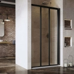 Душевая дверь Ravak SUPERNOVA ASDP3 00V703R2Z1 90x198 черный/Transparent
