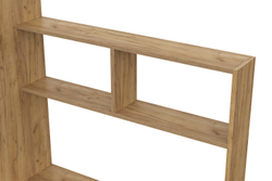 Стол компьютерный СТК 21, Дуб Золотой, Белый