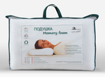 Подушка массажная + эргономичная Memory Foam 40х60