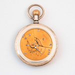 Антикварные карманные часы с золотым всадником — ELGIN NATIONAL WATCH COMPANY