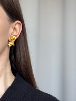 Клипсы Бантики Sonia Rykiel