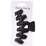 Заколка - краб для волос на блистере «TIARA», шесть цветов в ассортименте, 11см