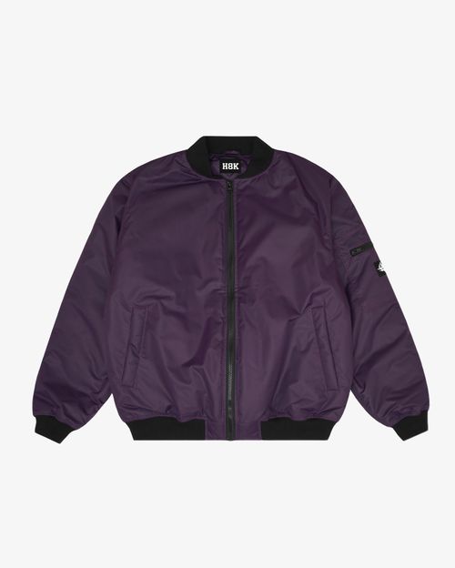 Бомбер Hook Лого Утеплитель 150 мембрана фиолетовый