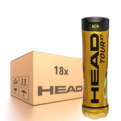 Упаковка теннисных мячей Head Tour XT - 18 x 4B