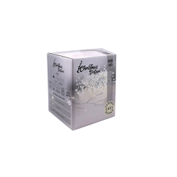 Гирлянда 1м Snake Light Капли Микро на серебряном проводе 400 ламп