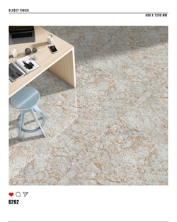 Керамогранит glossy №3 60х120, 6262