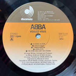 Винтажная виниловая пластинка LP ABBA АББА Voulez Vous (Japan 1979) (Obi) I Have A Dream
