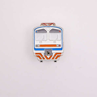 Значок электропоезд ЭД4М белый