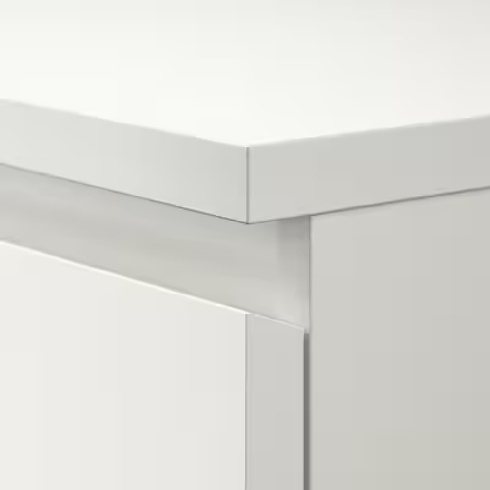МАЛМ MALM Комод 6 ящиков 160х78 см белый