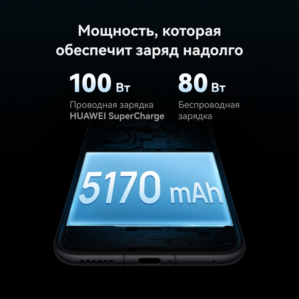 Смартфон Huawei Pura 80 Pro 12 ГБ/512 ГБ черный