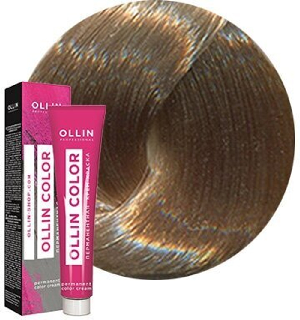 OLLIN COLOR 10/7 светлый блондин коричневый 60мл Перманентная крем-краска для волос
