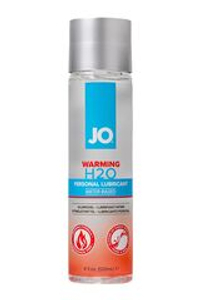 Возбуждающий лубрикант на водной основе JO Personal Lubricant H2O Warming - 120 мл.