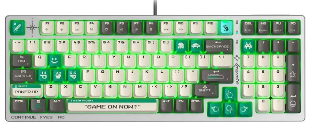 Клавиатура  A4Tech Bloody S98 Pixels Green